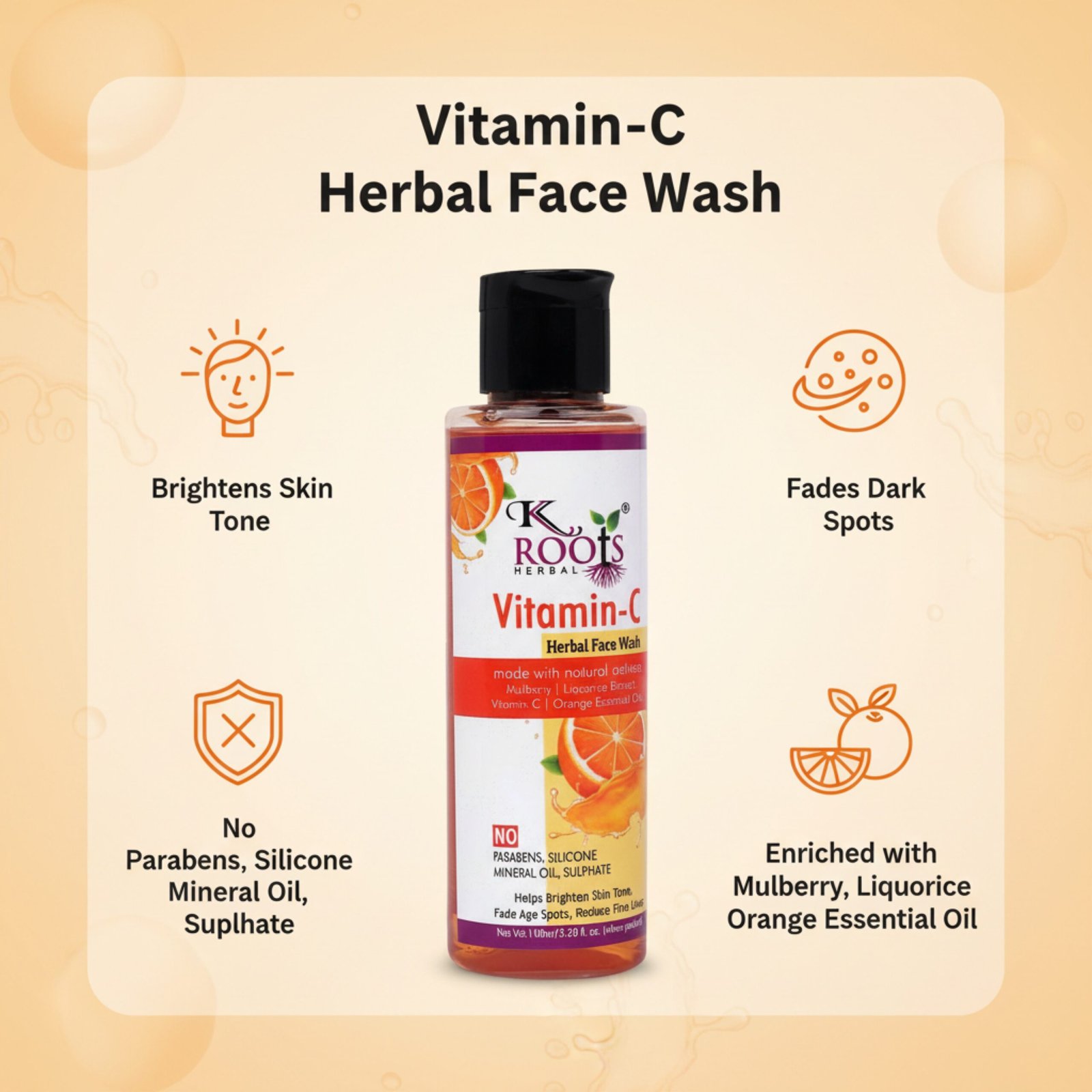 Get Fresh, Glowing Skin with Vitamin C Face Wash - Image 3