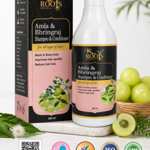 Kroots Amla & Bhringraj Shampoo & Conditioner (300ml)