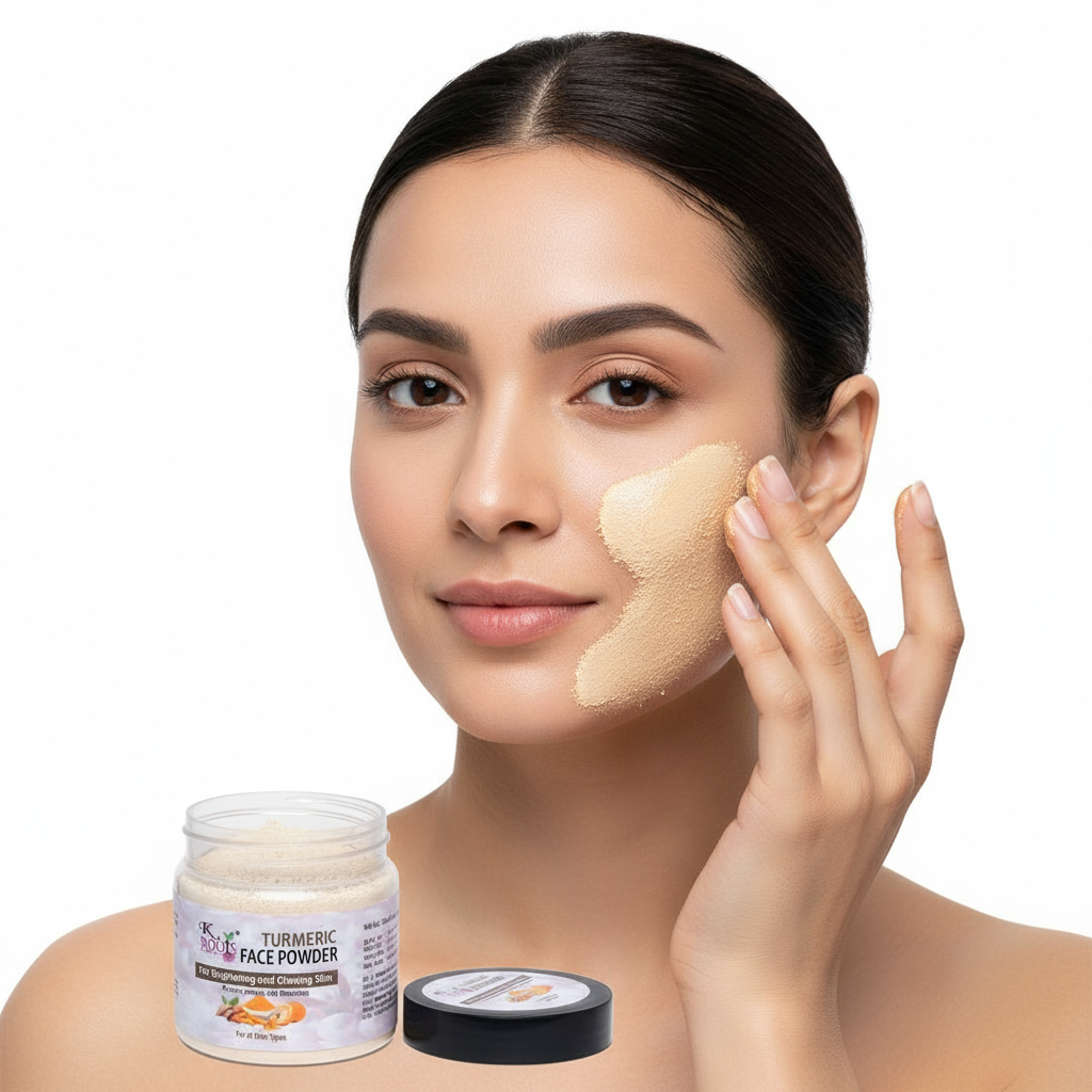 Turmeric Face Powder – Brightening Glow for Clear Skin - Image 2