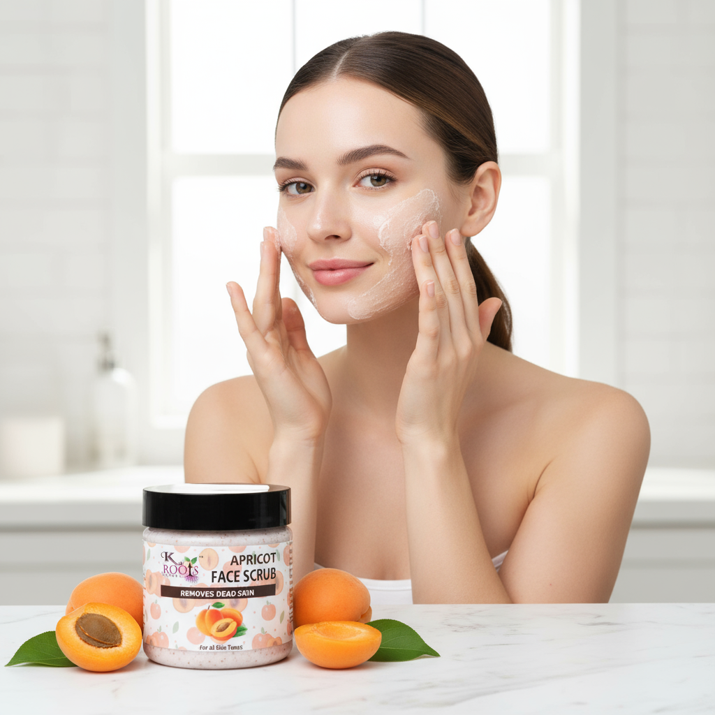 Apricot Glow Face Scrub – Smooth, Radiant Skin in Every Use - Image 3