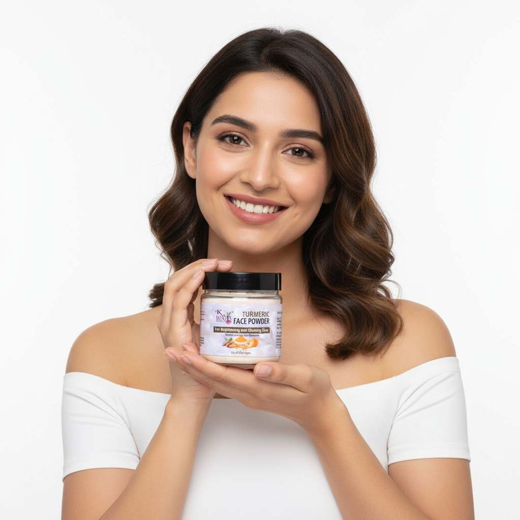 Turmeric Face Powder – Brightening Glow for Clear Skin - Image 5