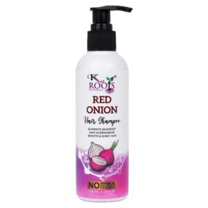 Red Onion Hair Shampoo by K Roots – Healthy Hair Growth & Shine – 200ml